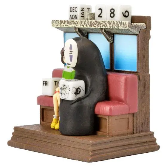 Spirited Away Perpetual Calendar Unabara Train *English Version* product photo