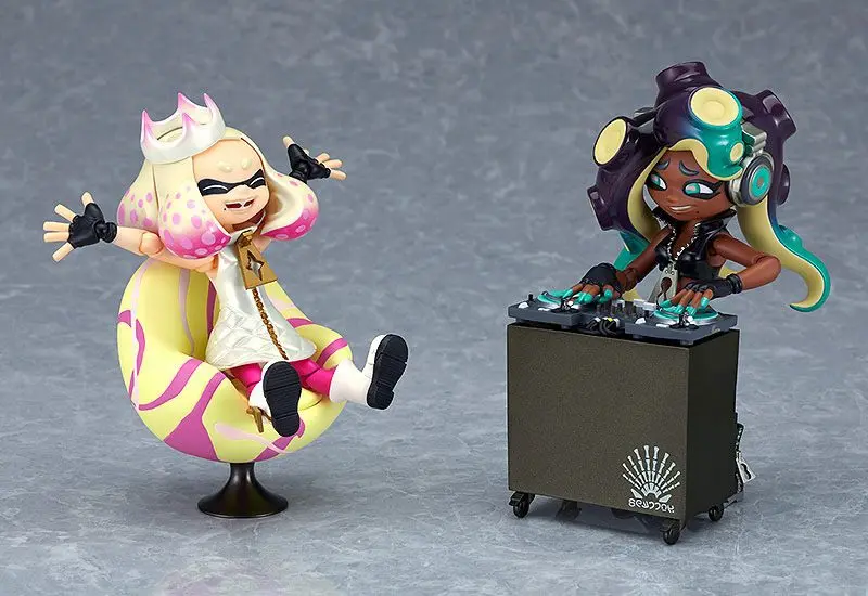 Splatoon 2 Figma Action Figures Off the Hook Pearl &amp; Marina 9 - 10 cm product photo