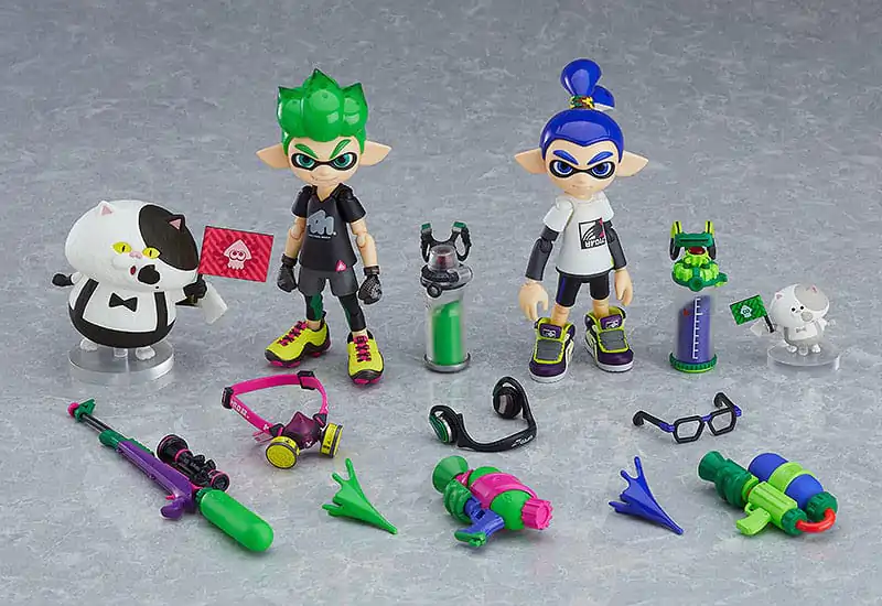 Splatoon/Splatoon 2 Figma Action Figure Splatoon Boy DX Edition 10 cm product photo