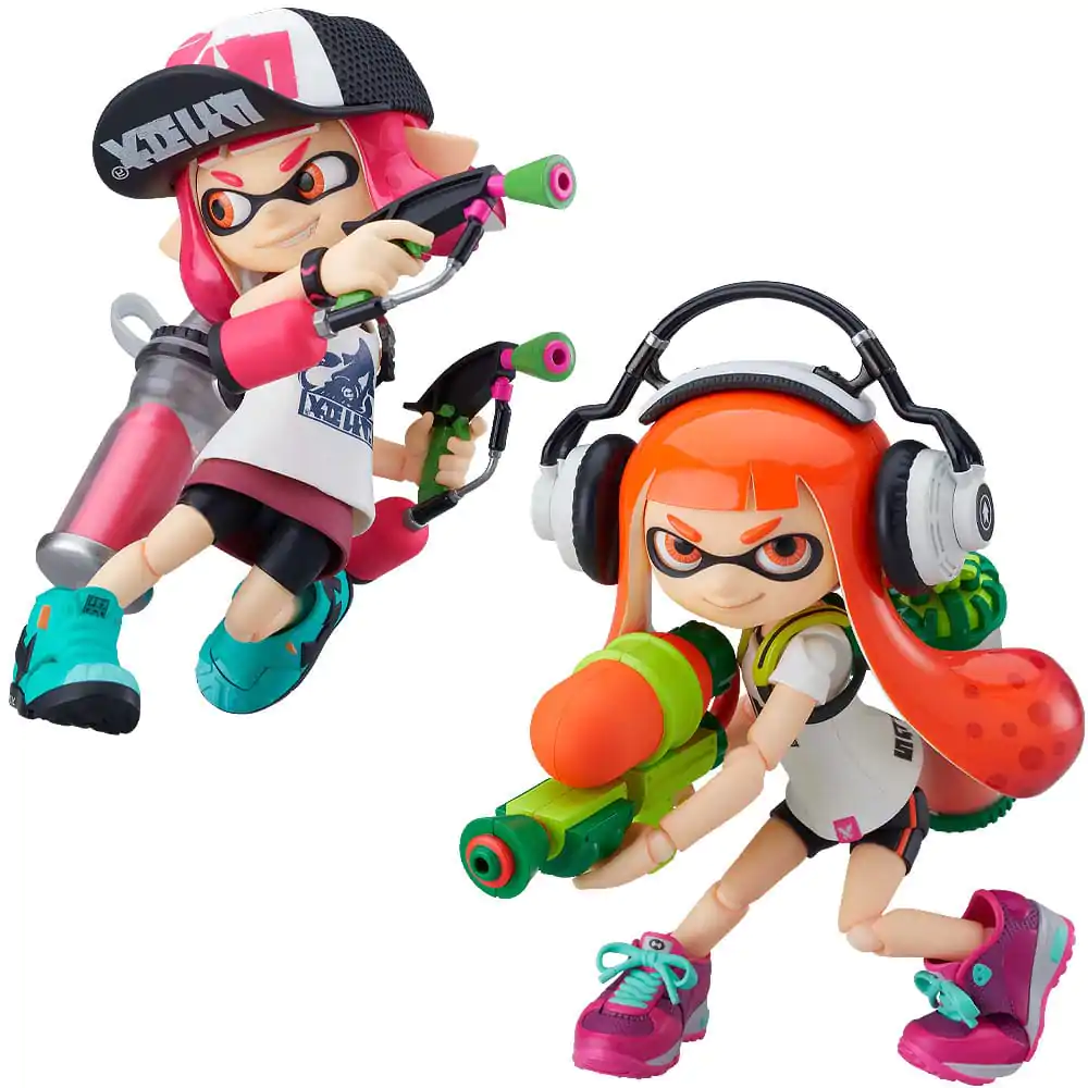 Splatoon/Splatoon 2 Figma Action Figure Splatoon Girl DX Edition 10 cm product photo