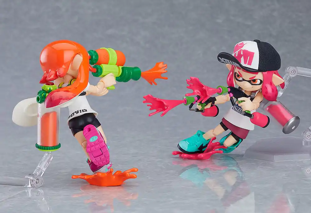 Splatoon/Splatoon 2 Figma Action Figure Splatoon Girl DX Edition 10 cm product photo