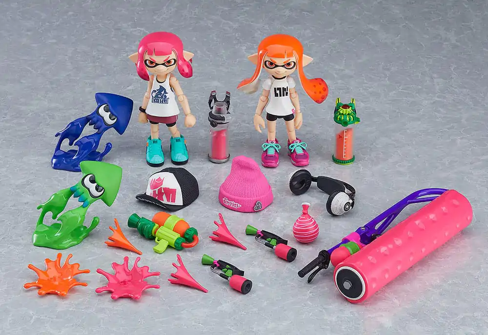 Splatoon/Splatoon 2 Figma Action Figure Splatoon Girl DX Edition 10 cm product photo