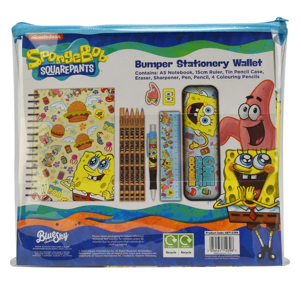 Sponge Bob stationary set product photo