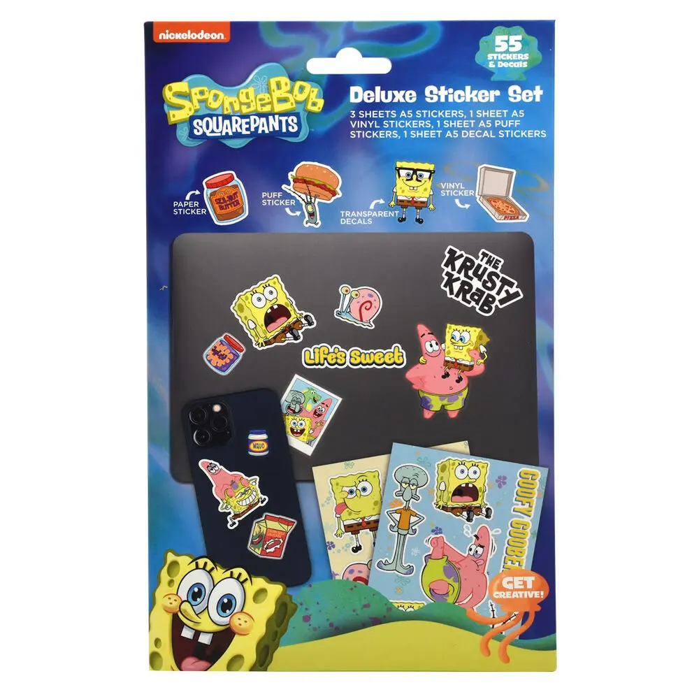 Sponge Bob sticker set termékfotó