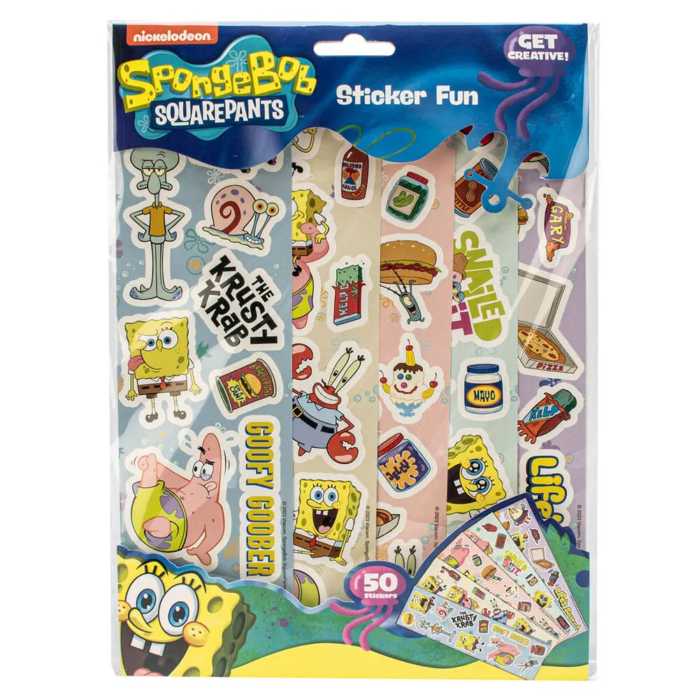 Sponge Bob sticker set product photo