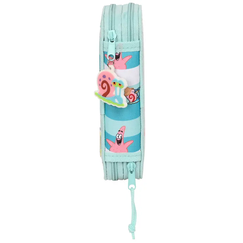 Sponge Bob Stay Positive double pencil case 28pcs product photo