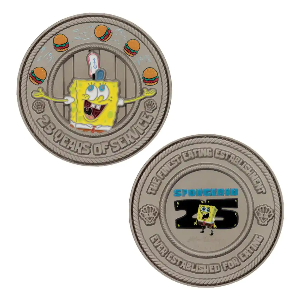 SpongeBob Collectable Coin 25th Anniversary Limited Edition product photo