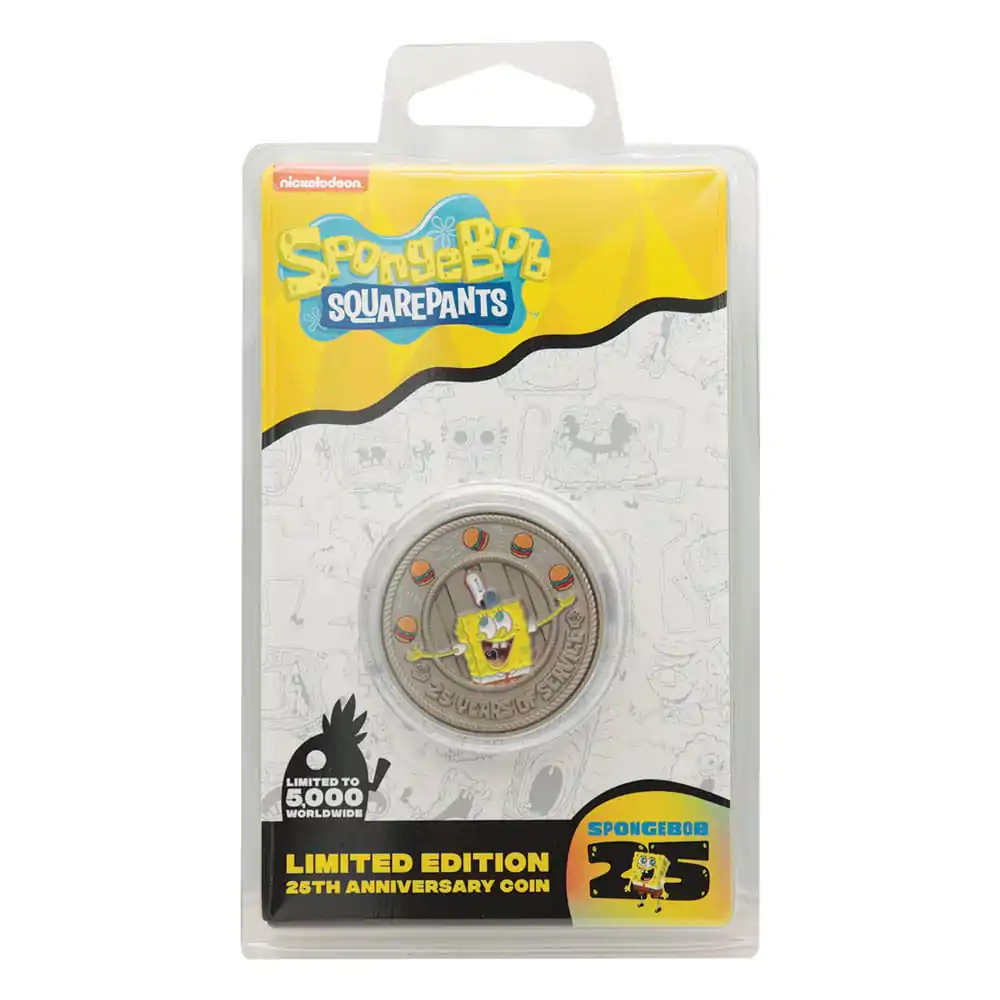 SpongeBob Collectable Coin 25th Anniversary Limited Edition product photo