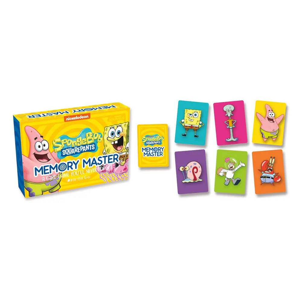 SpongeBob Card Game Memory Master *English Version* termékfotó