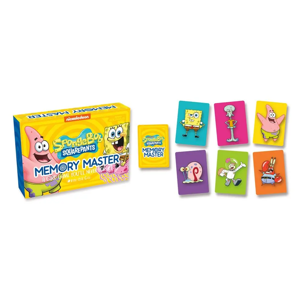 SpongeBob Card Game Memory Master *English Version* product photo