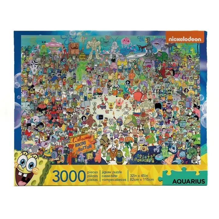 SpongeBob Jigsaw Puzzle Bikini Bottom (3000 pieces) termékfotó