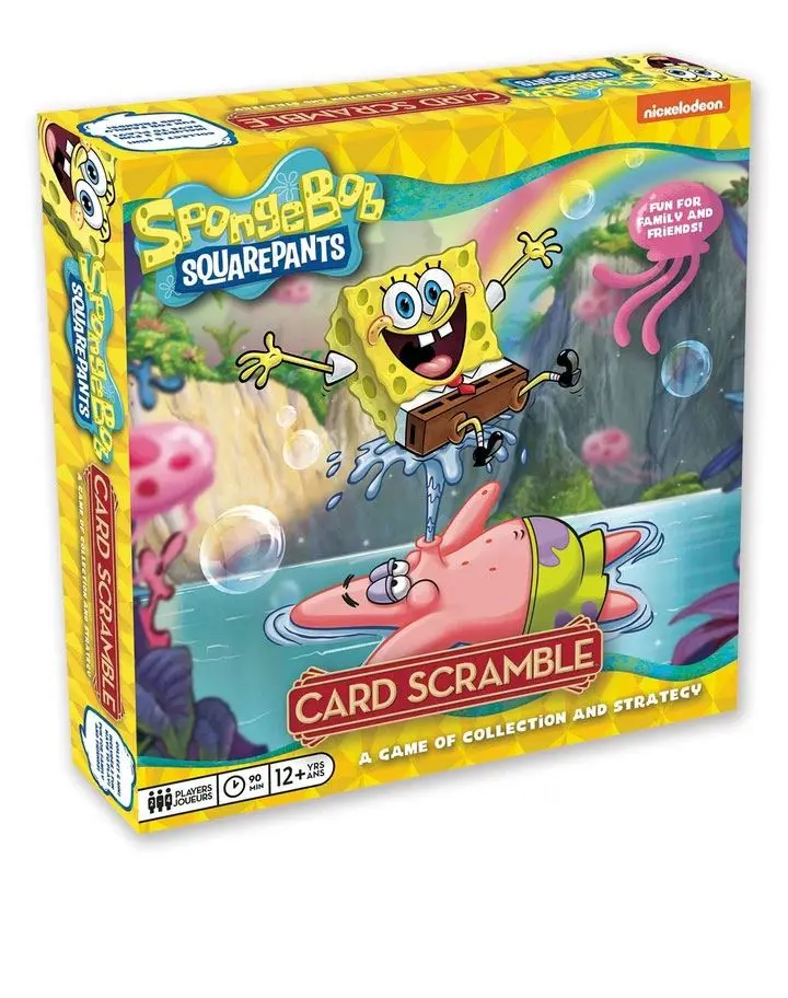 SpongeBob Board Game Card Scramble *English Version* termékfotó