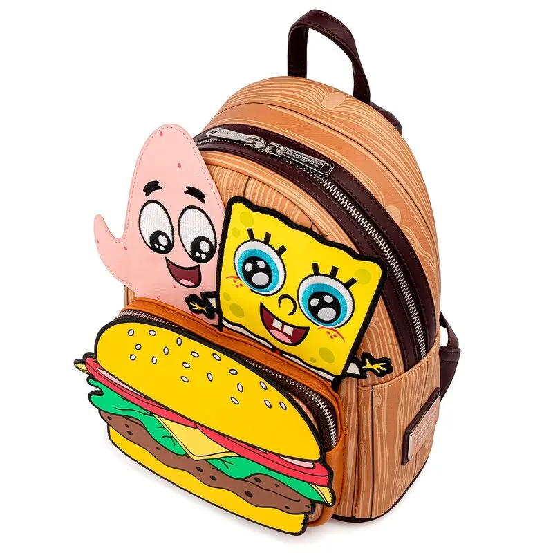 SpongeBob SquarePants by Loungefly Backpack Crabby Patty Group product photo