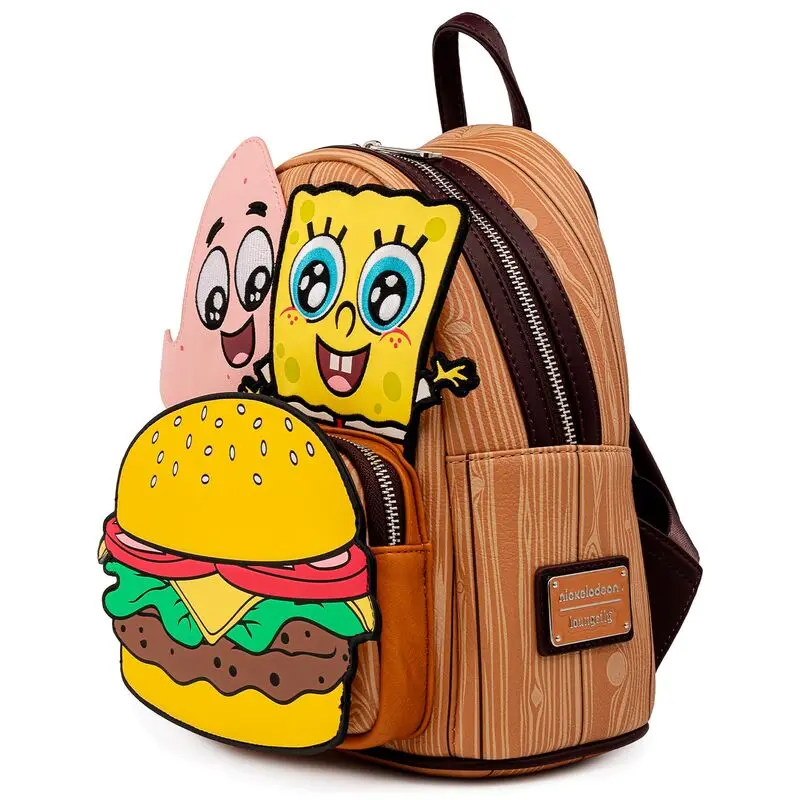 SpongeBob SquarePants by Loungefly Backpack Crabby Patty Group product photo
