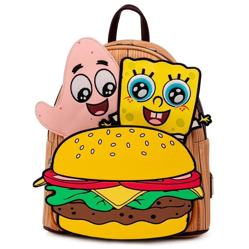 SpongeBob SquarePants by Loungefly Backpack Crabby Patty Group product photo