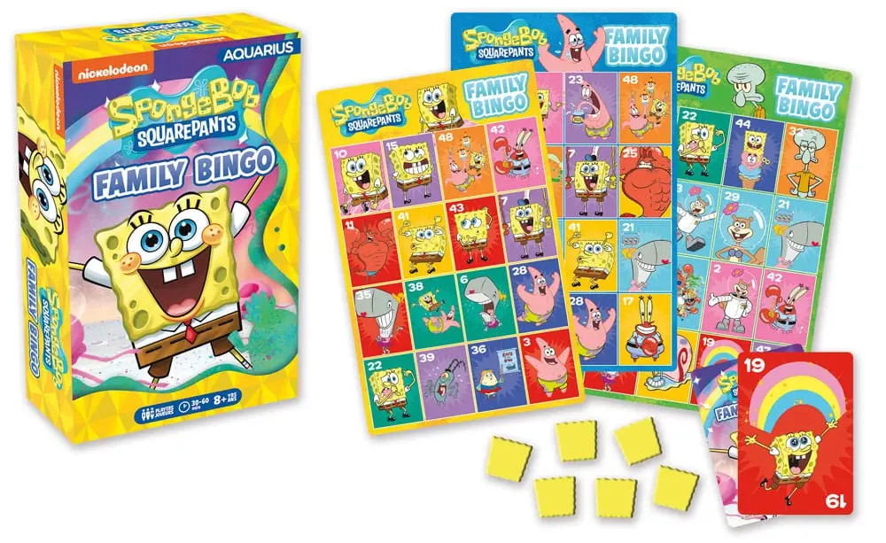 SpongeBob Board Game Family Bingo *English Version* termékfotó