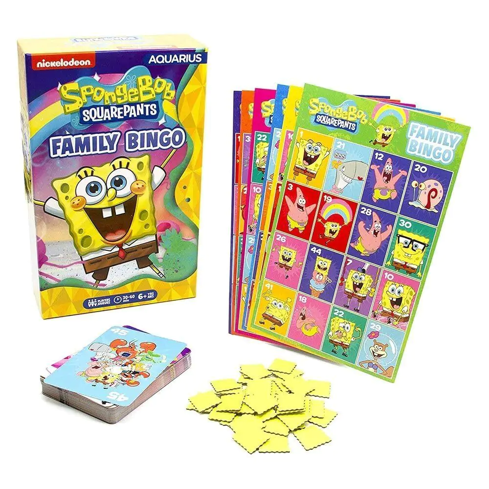 SpongeBob Board Game Family Bingo *English Version* termékfotó