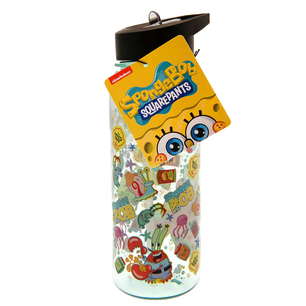 SpongeBob Flip Top Water Bottle Icons termékfotó