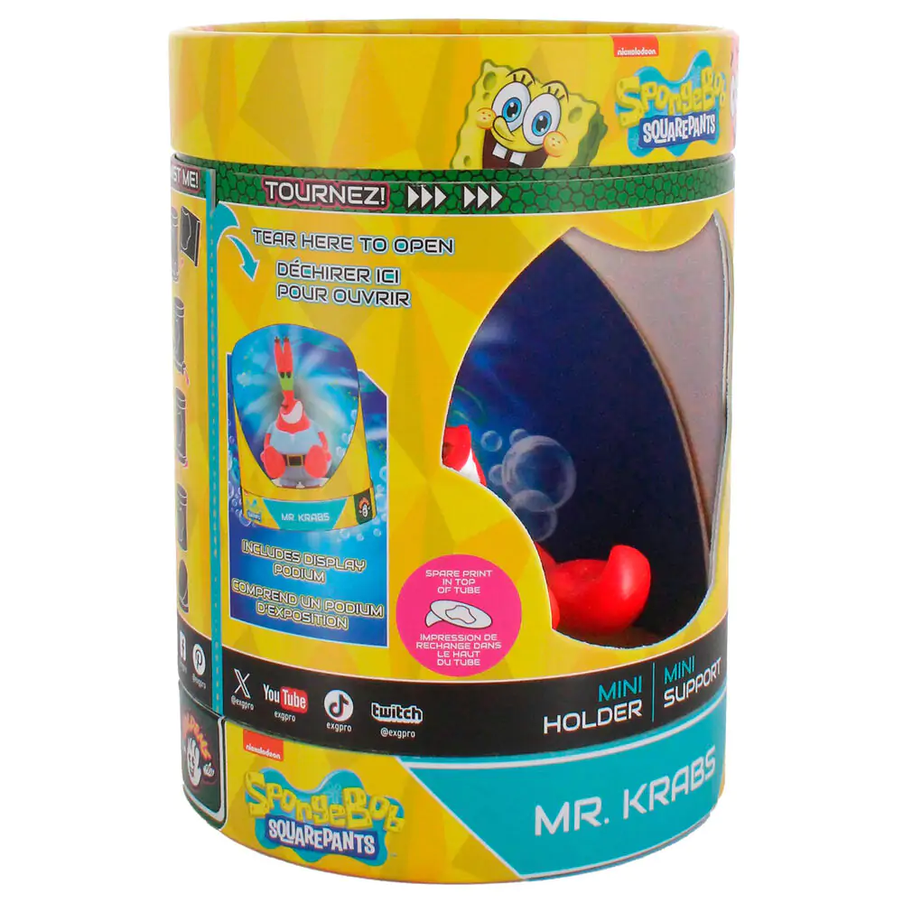 SpongeBob Holdems Mini Holder Mr. Krabs 10 cm termékfotó