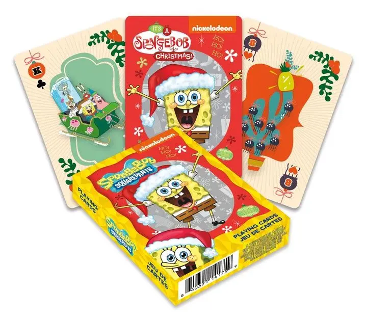 SpongeBob Playing Cards Holidays product photo