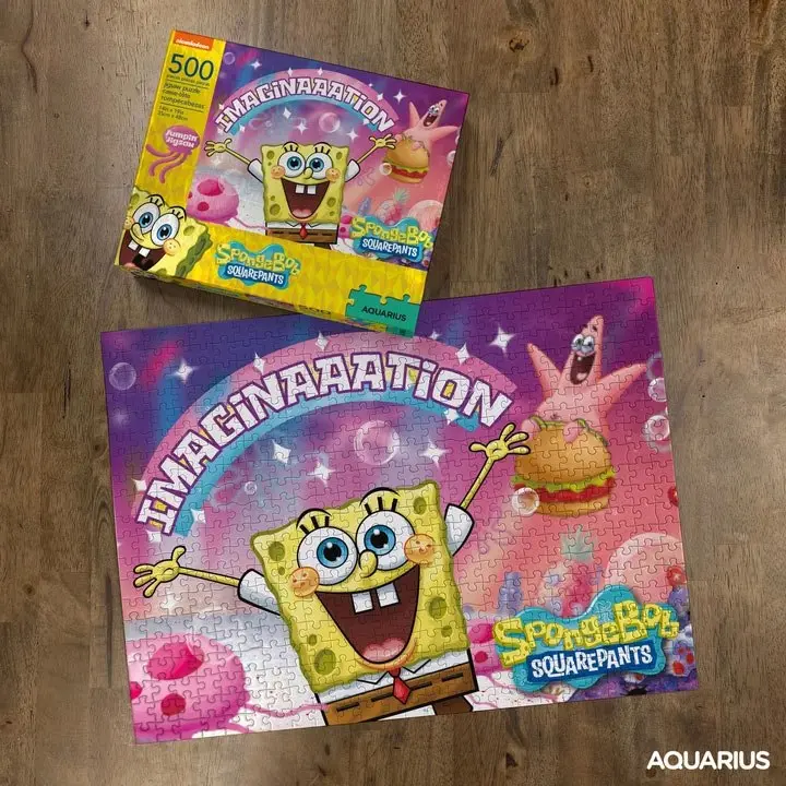 SpongeBob Jigsaw Puzzle Imaginaaation (500 pieces) termékfotó