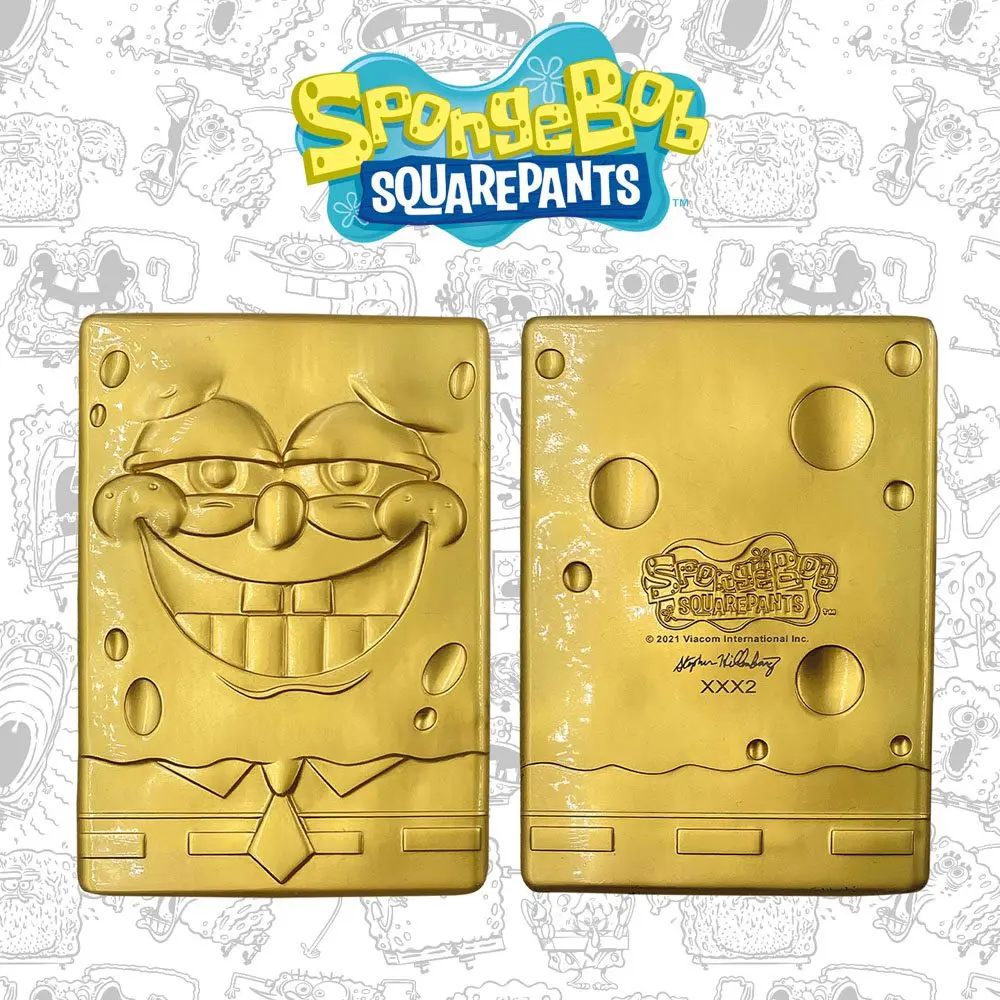 SpongeBob Ingot Limited Edition (gold plated) product photo