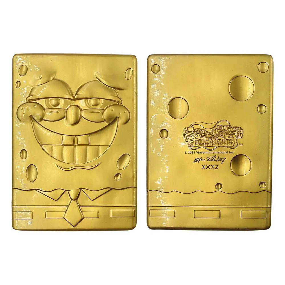 SpongeBob Ingot Limited Edition (gold plated) product photo
