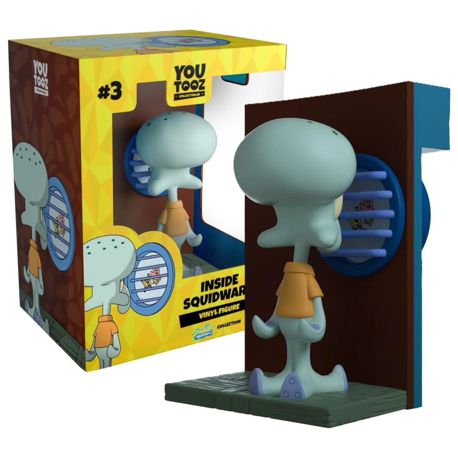 SpongeBob Inside Squidward Figure  10cm product photo