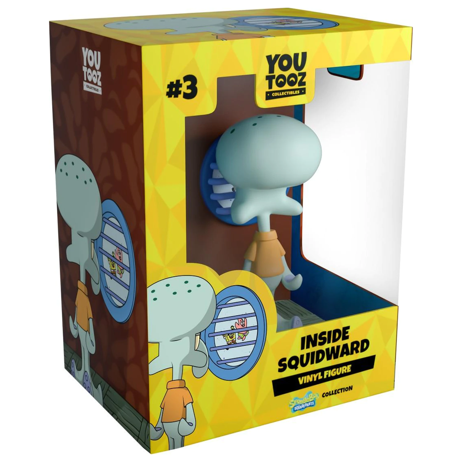 SpongeBob Inside Squidward Figure  10cm product photo