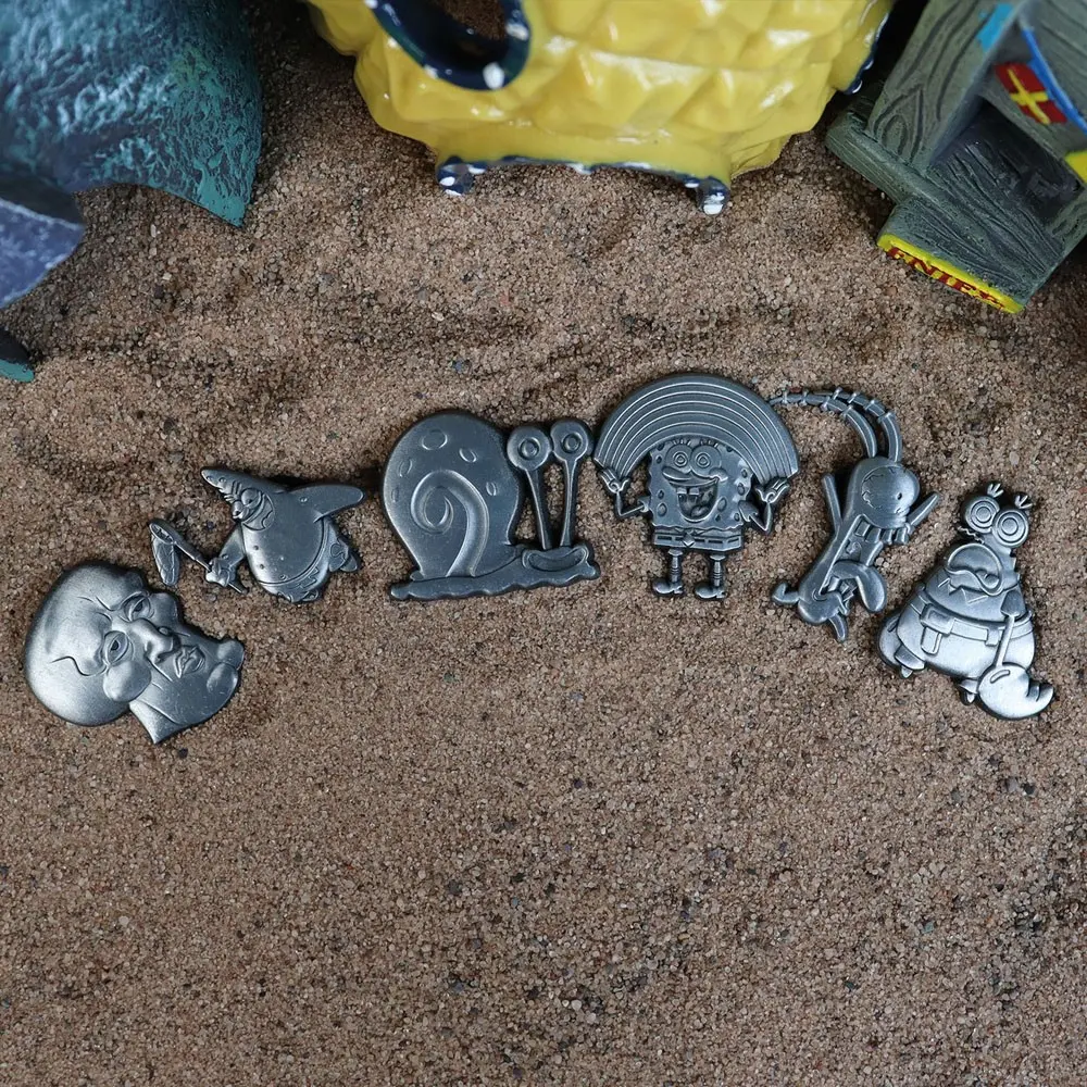 SpongeBob Pin Badge 6-Pack Limited Edition product photo