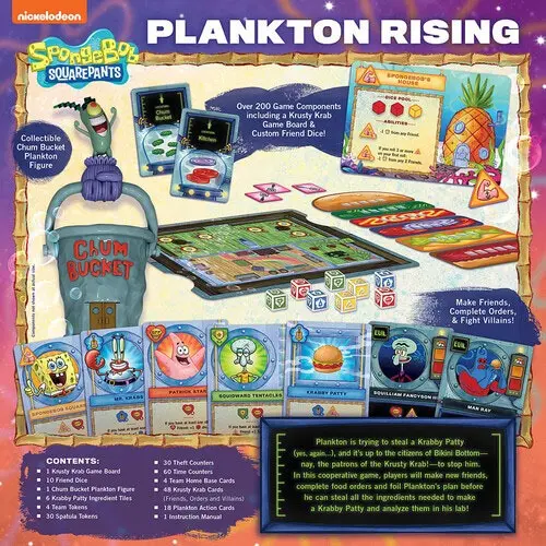 SpongeBob Board Game Plankton Rising *English Version* product photo