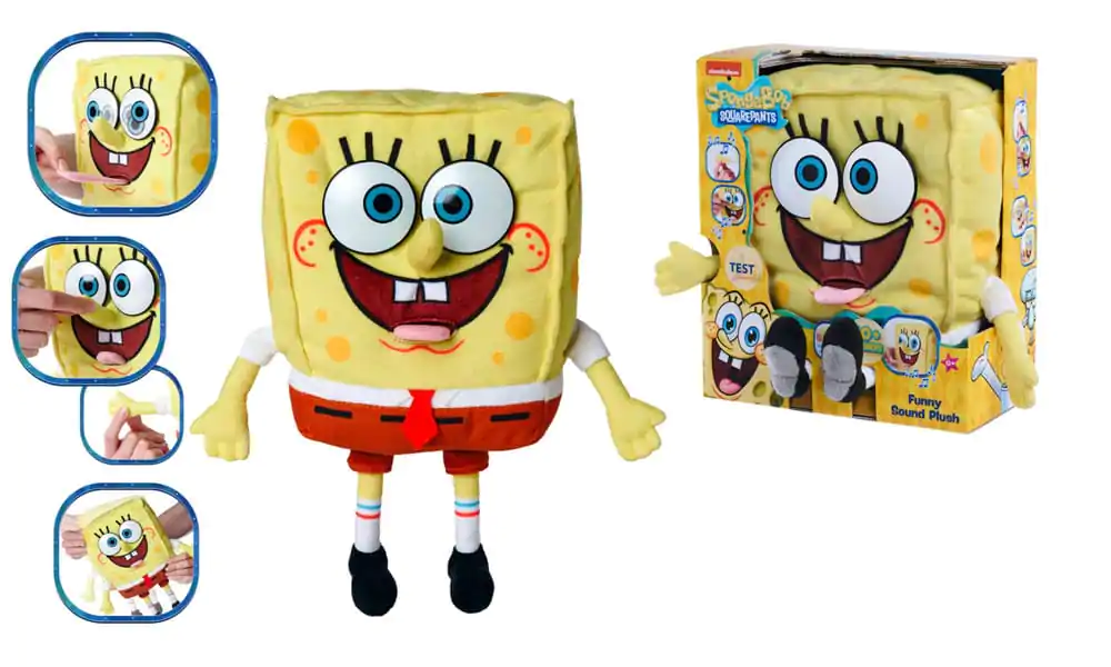 SpongeBob plush toy sound 30cm product photo
