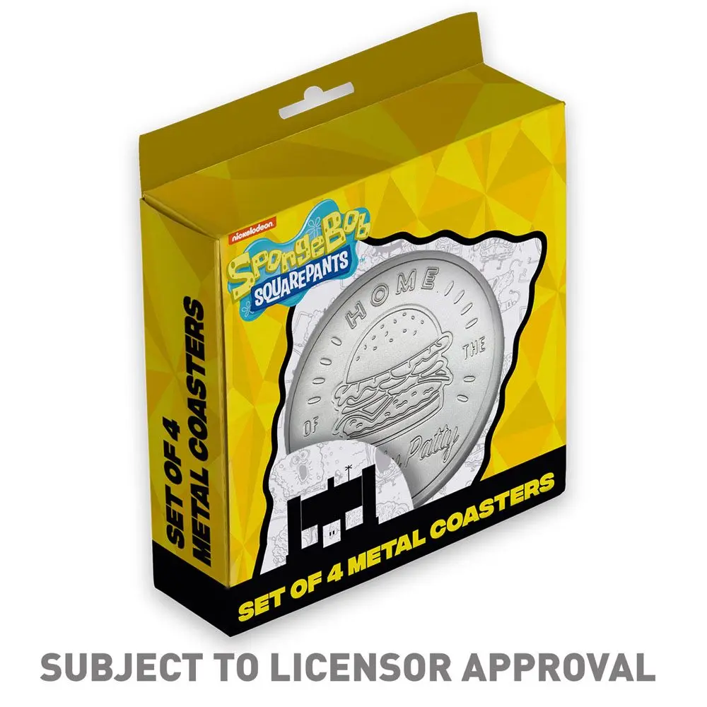 SpongeBob Coaster 4-Pack product photo