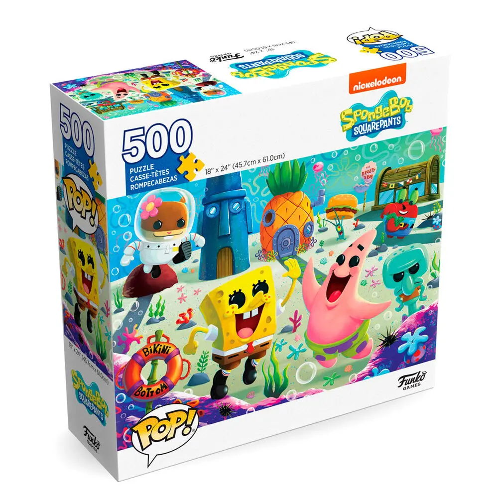 SpongeBob puzzle 500pcs termékfotó