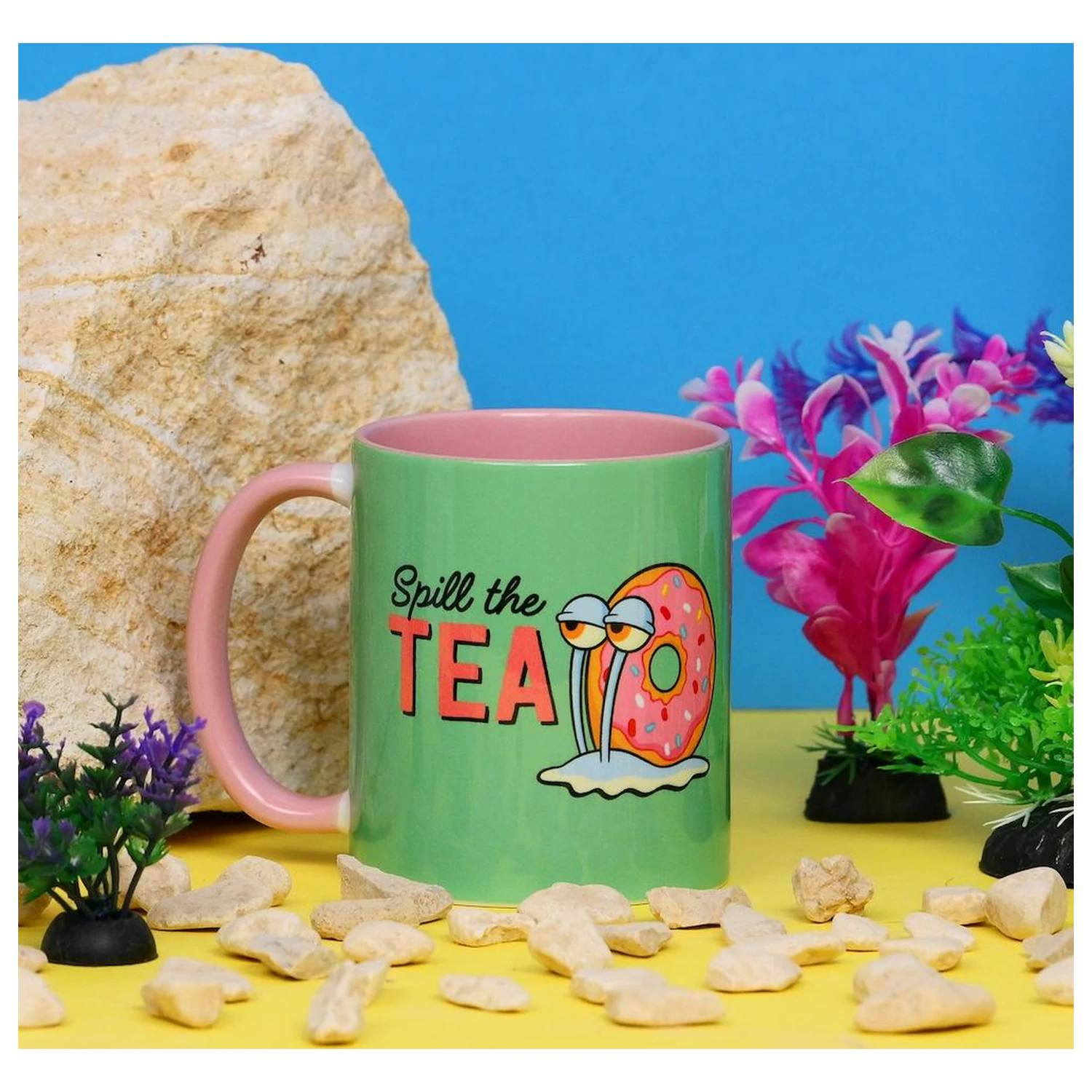 SpongeBob Spill the Tea Inner Colored Mug 325 ml product photo