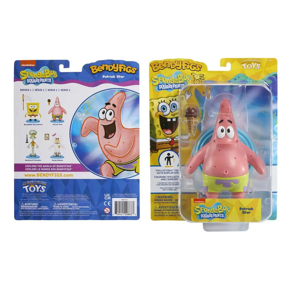 SpongeBob SquarePants Bendyfigs Bendable Figure Patrick 16 cm product photo