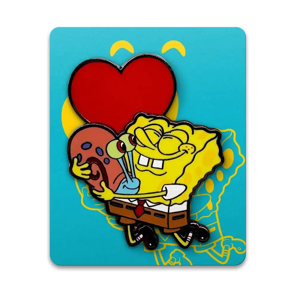 SpongeBob SquarePants Bobble Pin Badge Spongebob Heart 5 cm product photo