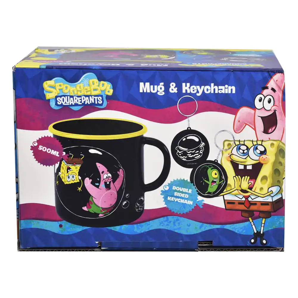 SpongeBob SquarePants Mug and Keychain Set product photo