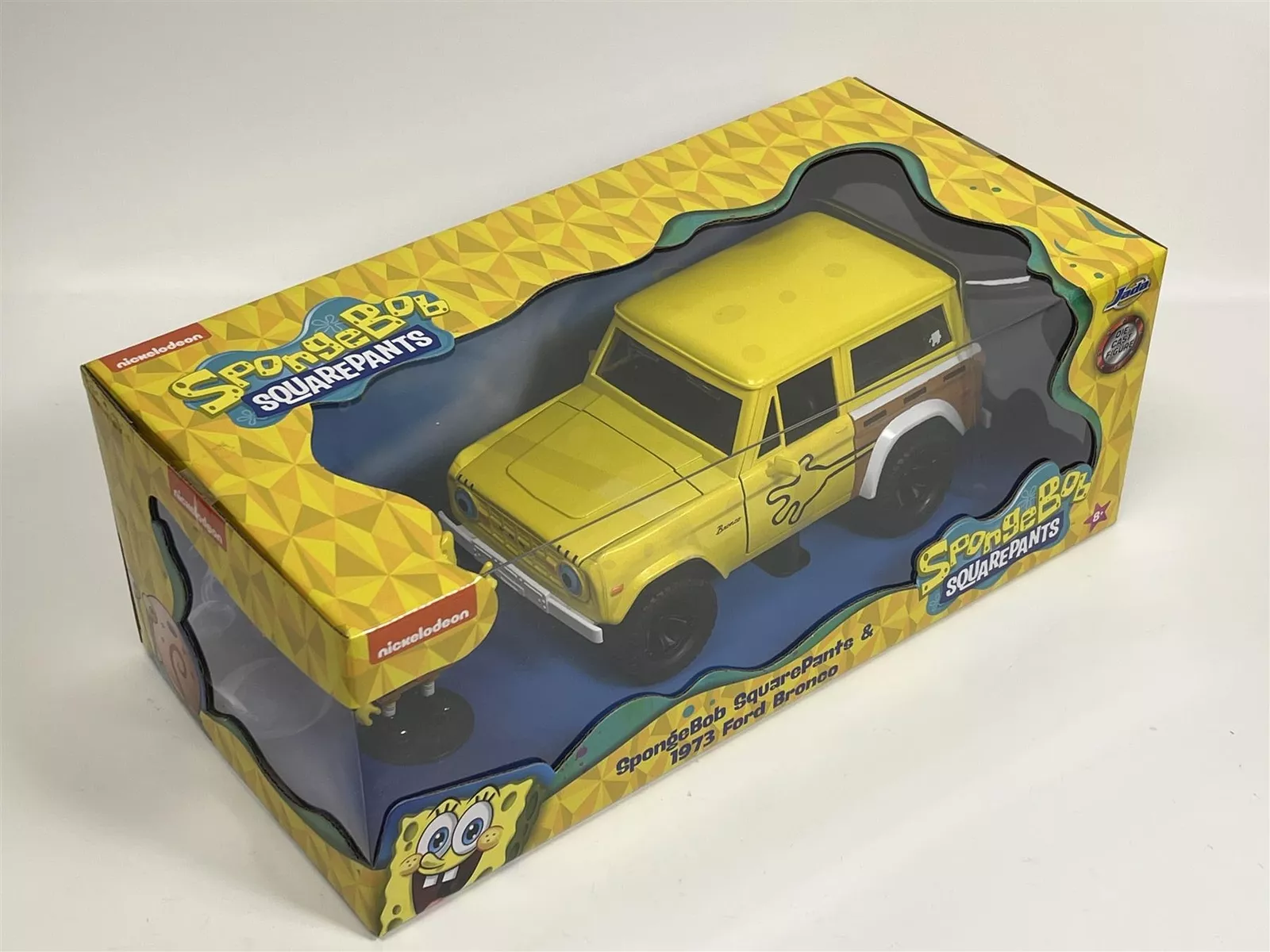 Spongebob Squarepants Diecast Model 1/24 1973 Ford Bronco product photo