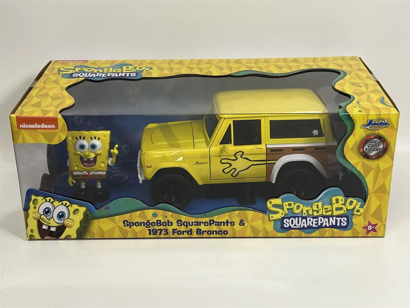 Spongebob Squarepants Diecast Model 1/24 1973 Ford Bronco product photo