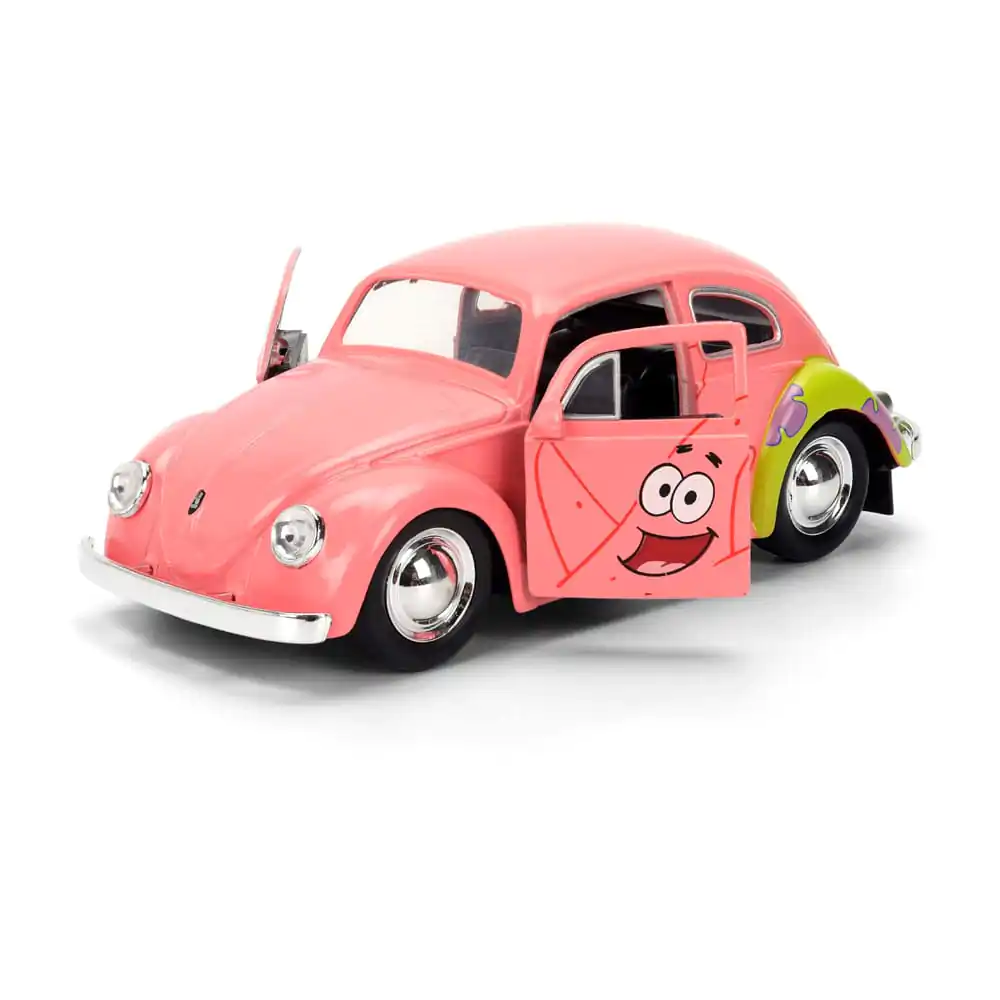 Spongebob Squarepants Diecast Model 1/32 1959 VW Beetle Patrick product photo