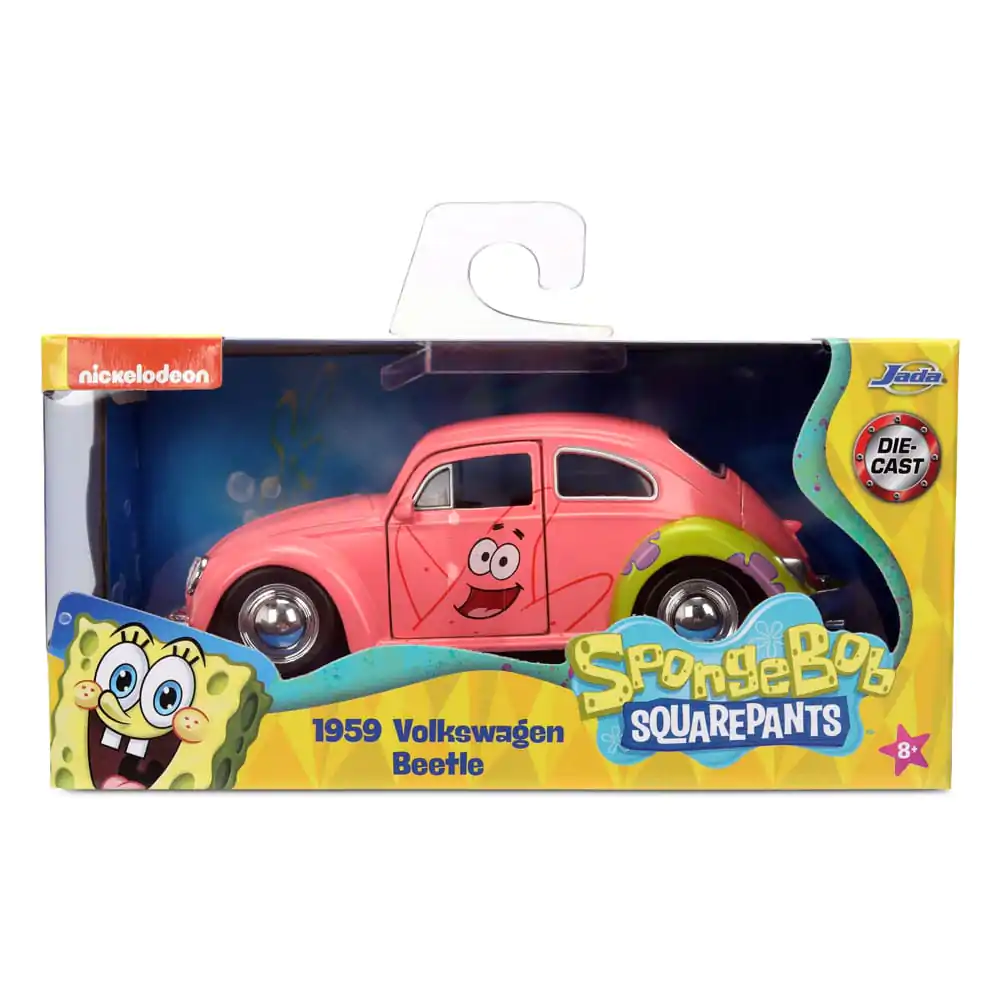 Spongebob Squarepants Diecast Model 1/32 1959 VW Beetle Patrick product photo
