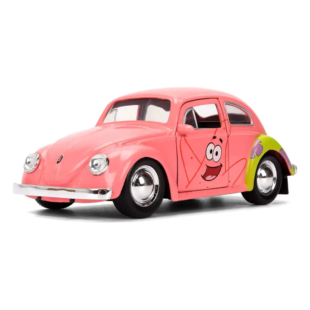 Spongebob Squarepants Diecast Model 1/32 1959 VW Beetle Patrick product photo