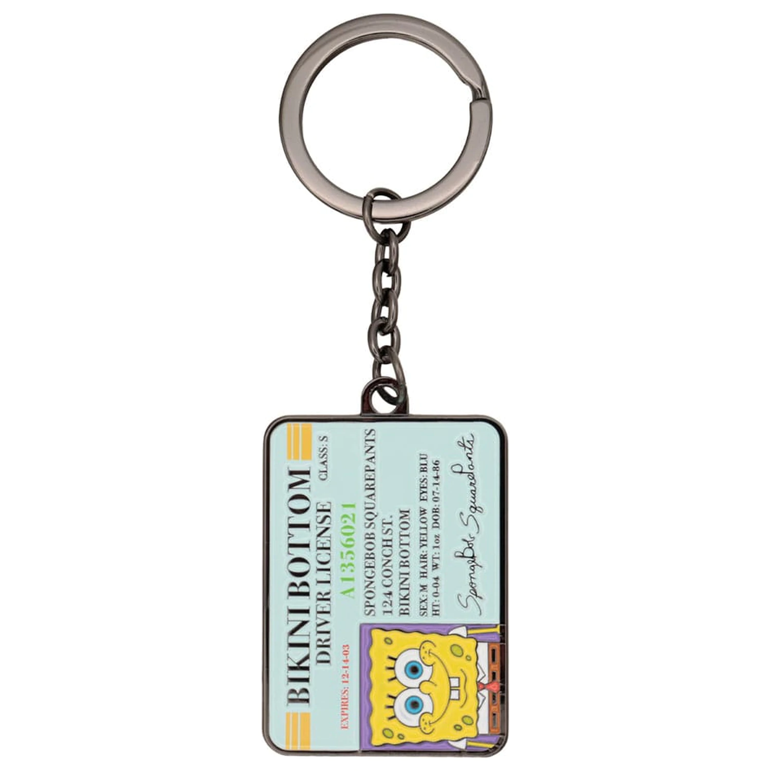 SpongeBob Squarepants Keychain Driver License Limited Edition           product photo