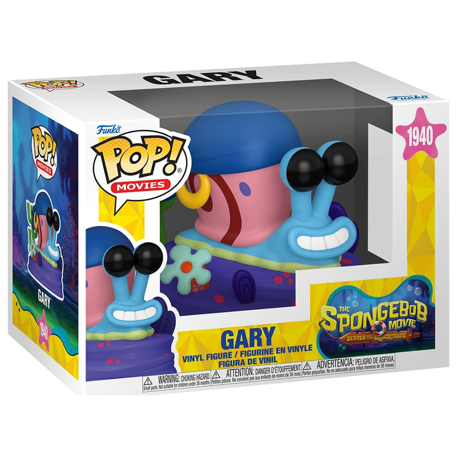 SpongeBob SquarePants Funko POP! Vinyl Figure Gary (Pirate) 9 cm product photo