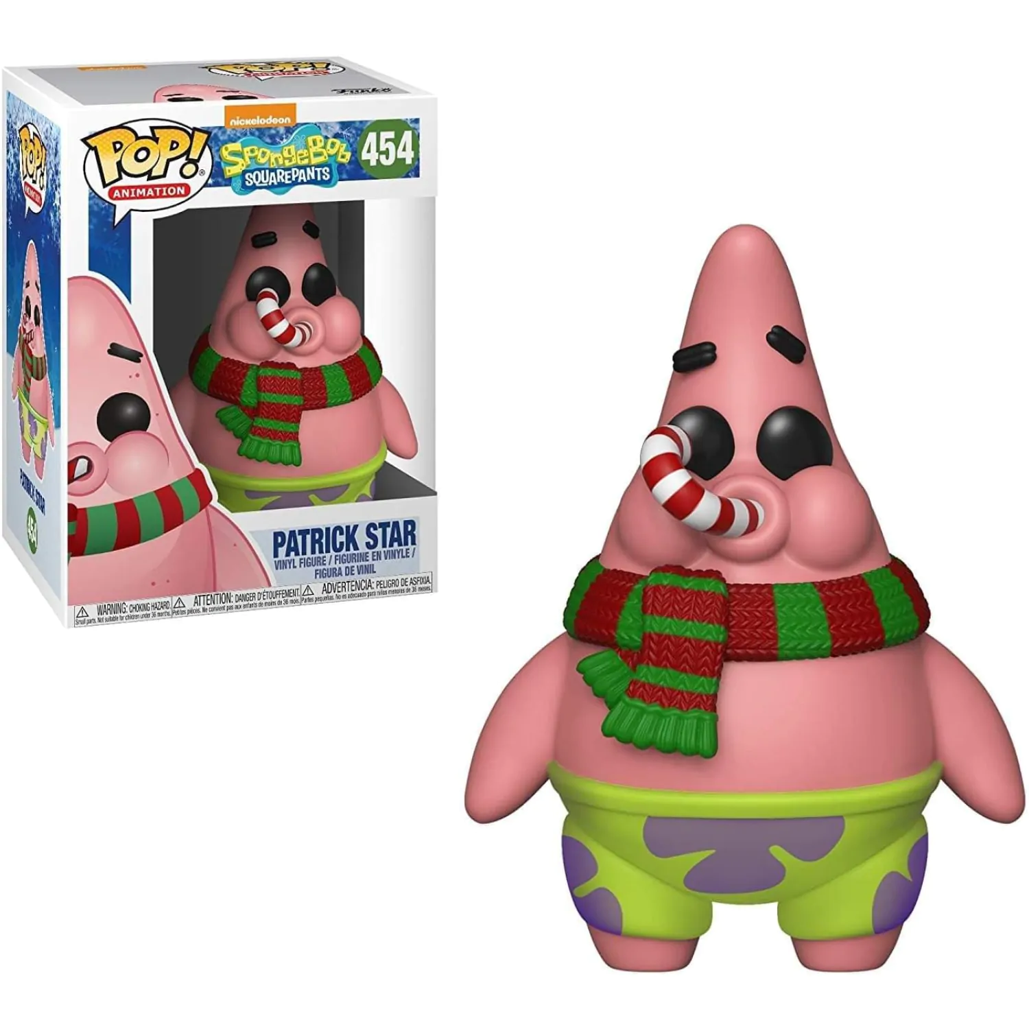 SpongeBob SquarePants Funko POP! Vinyl Figure Patrick Xmas 9 cm product photo