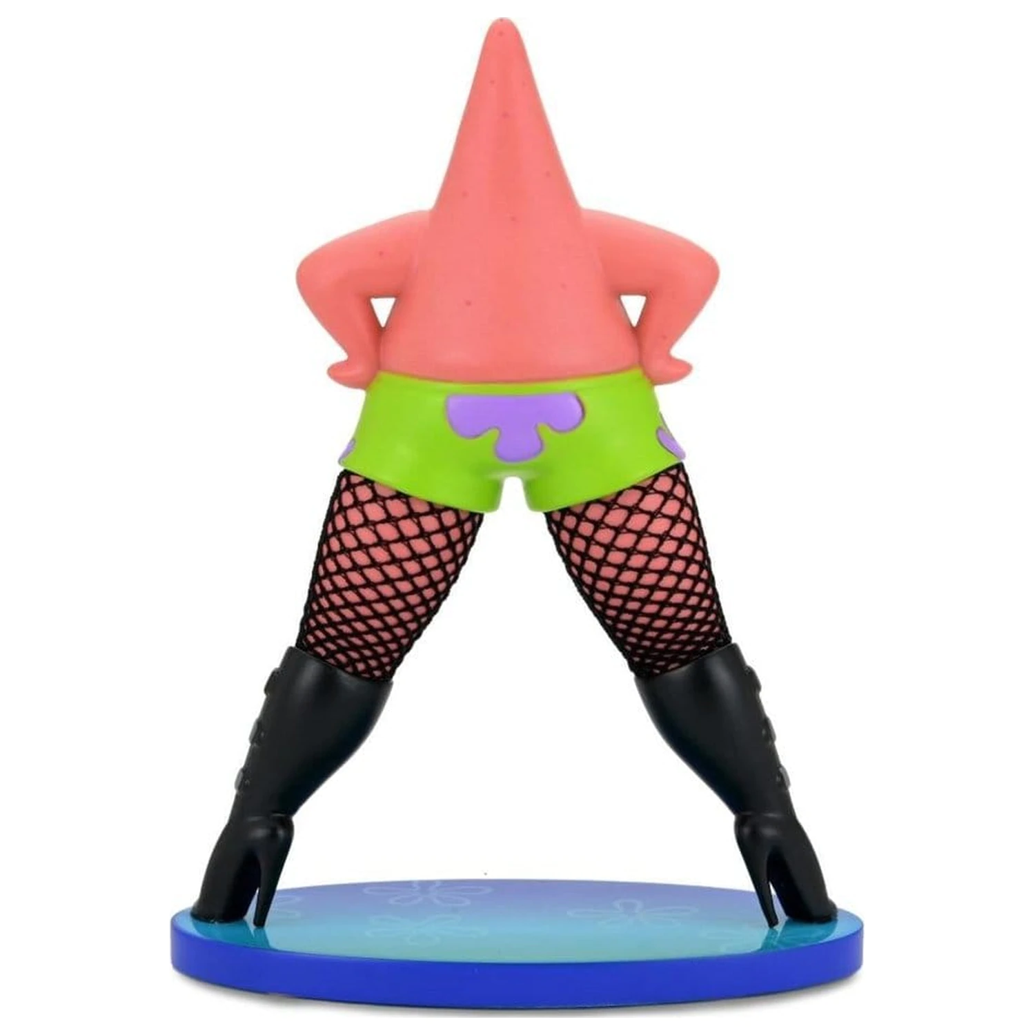 SpongeBob SquarePants Goofy Goober Rock Art Figure Patrick Star in Fishnets 15 cm product photo