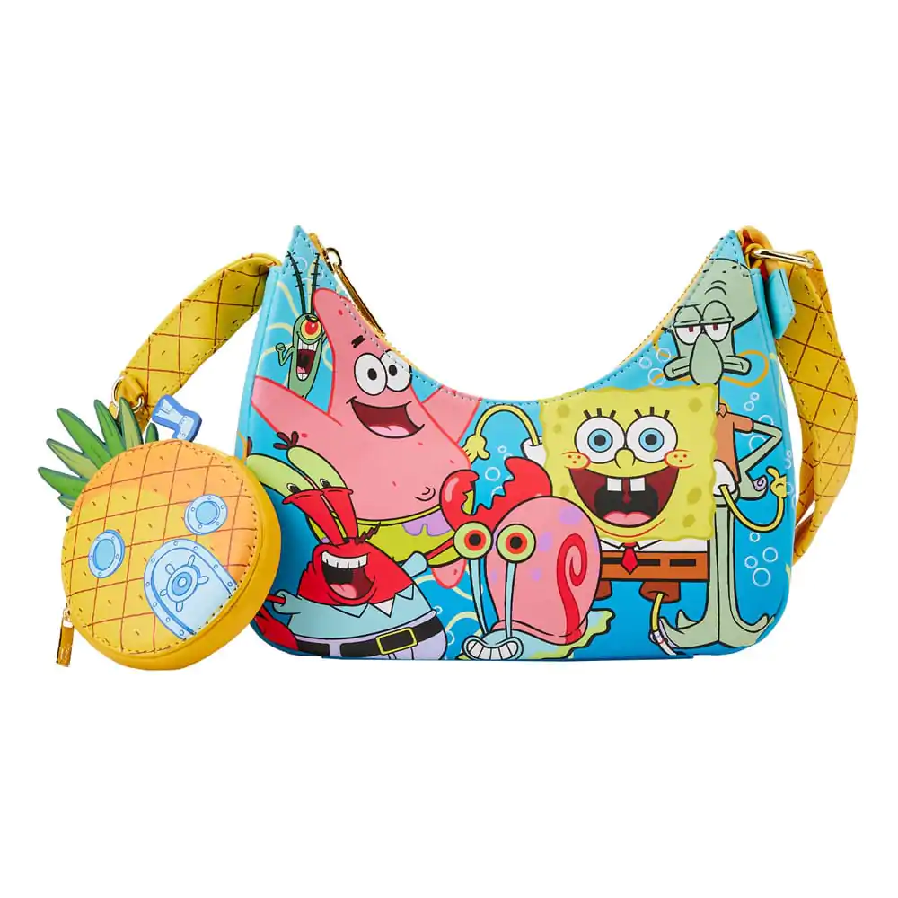 SpongeBob SquarePants by Loungefly Crossbody Group Shot termékfotó