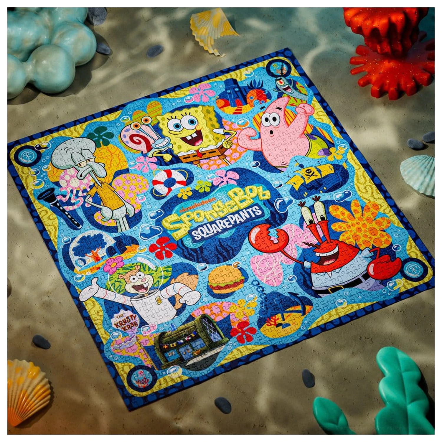 SpongeBob SquarePants multi-dimensional puzzle (1000 pieces)  product photo