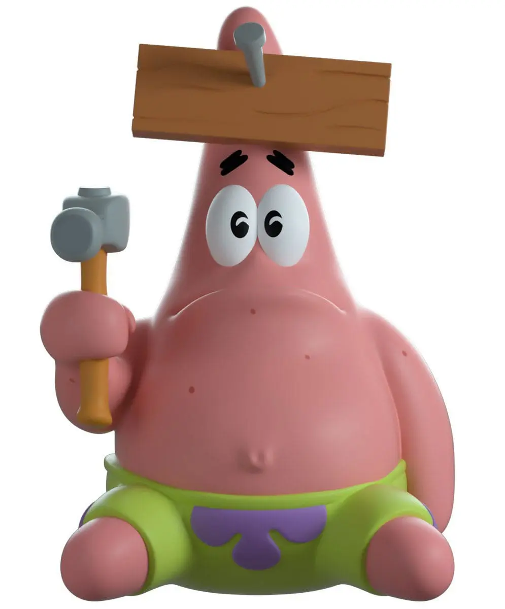 SpongeBob SquarePants Vinyl Figure Nail on Head Patrick 10 cm product photo